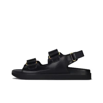 Givenchy Logo-plaque Slingback Leather Sandals