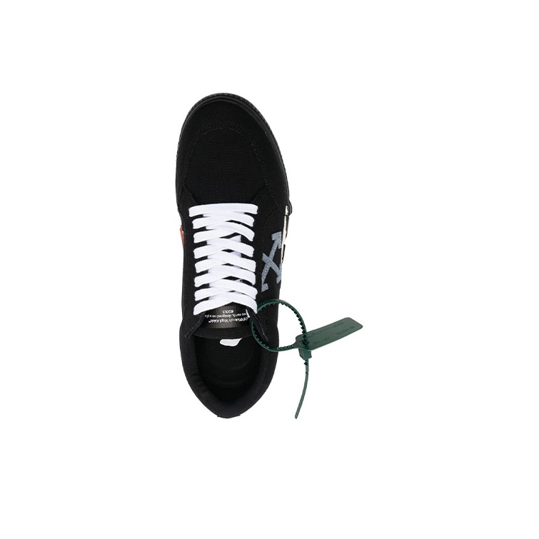 OFF-WHITE Vulc Low Canvas White Black Blue FW22 US M 7 - POIZON OFF-WHITE Vulc Low Canvas White Black Blue FW22 US M 7 - POIZON