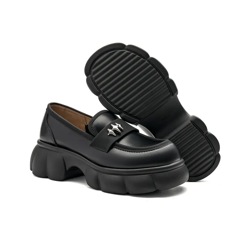 EBLAN Loafers Women's Black-4