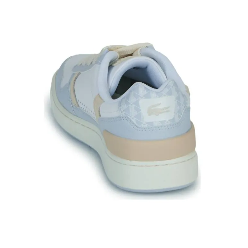 LACOSTE T-Clip Leather Monogram Sneakers-4