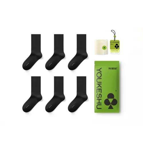 YOUKESHU Unisex Mid Calf Socks