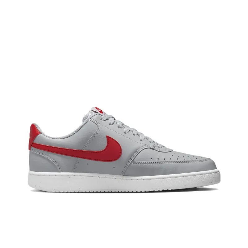 Nike Court Vision Low Next Nature 'Wolf Grey University Red'-1