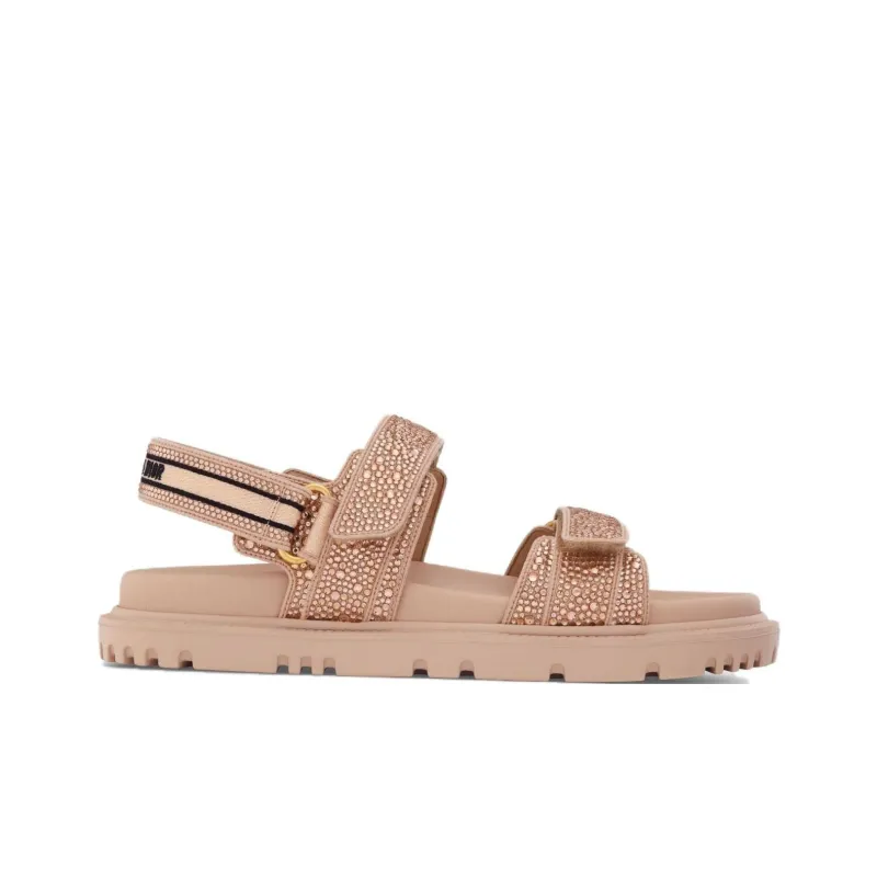DIOR Beach Sandals Women's Pink-1