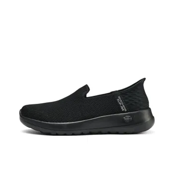 Skechers Hands Free Slip Ins Cushioning Breathable Low Top Casual Shoes Women's Black