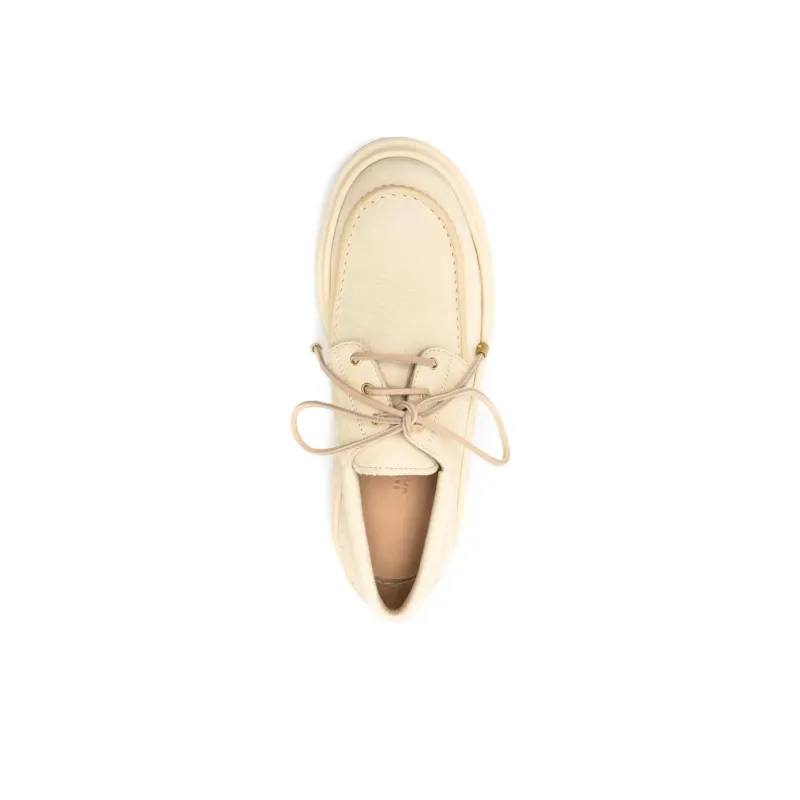Jacquemus Les Bateau Pavane Double Boat 'Pale Yellow'-4