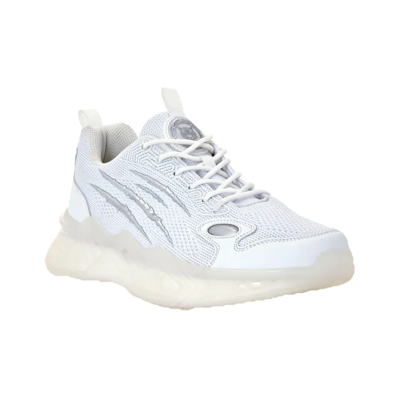 PLEIN SPORT Runner Panelled Lace-up Sneakers-1