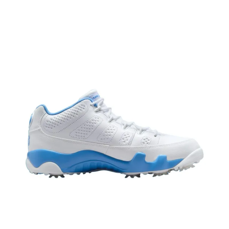 Air Jordan 9 Retro Low Golf 'White University Blue'-1