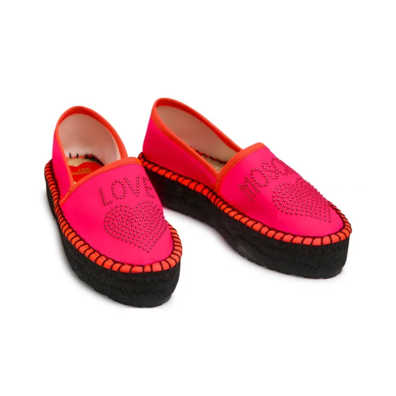 MOSCHINO Espadrilles Women's Pink-2