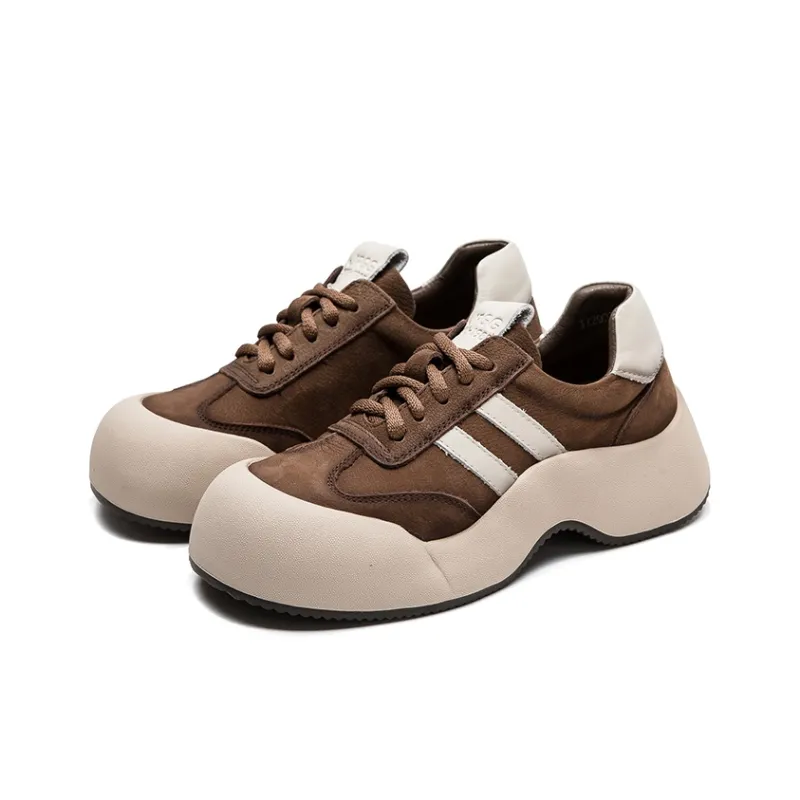 Yao Qia Height Increasing Lightweight Low Top Skateboard Shoes 4.5cm Women's-13