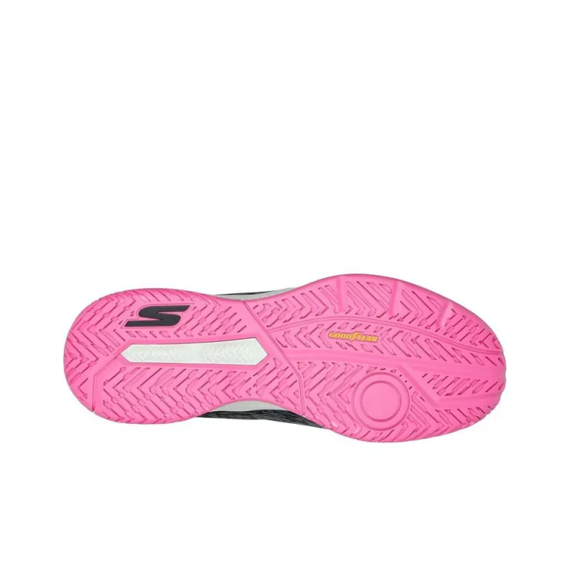 Skechers Viper Court-Pickleball Wear-resistant Non-slip And Breathable Low-Top Running Shoes Women's Black-3