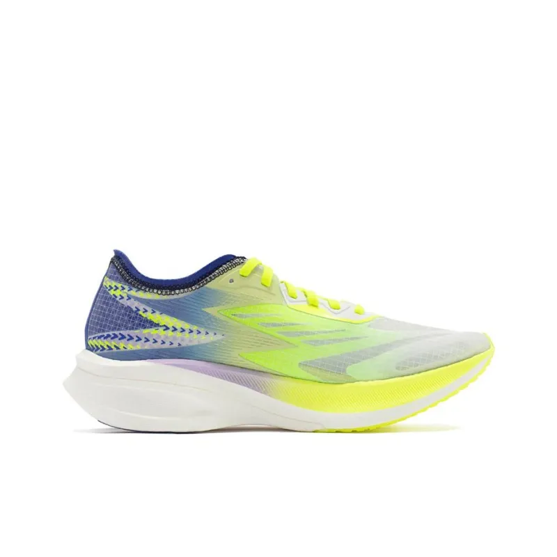 361° Feiran Flame CQT Low Top Running Shoes Men's White Yellow-1