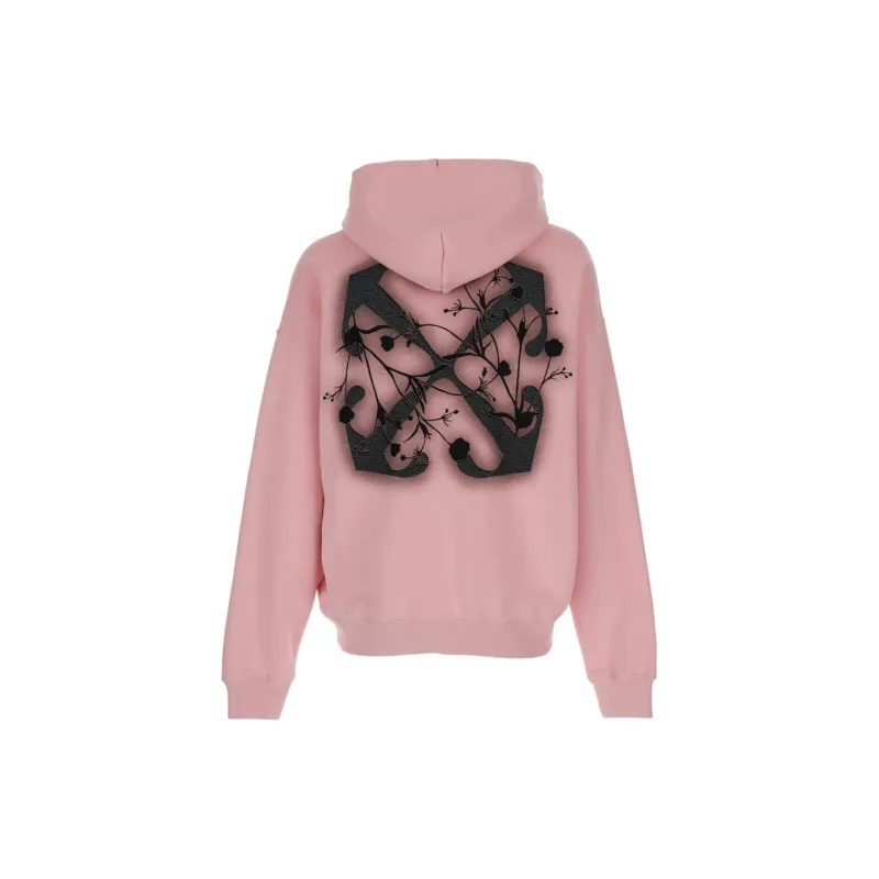 OFF WHITE Flower Arrow Skate Hoodie-1