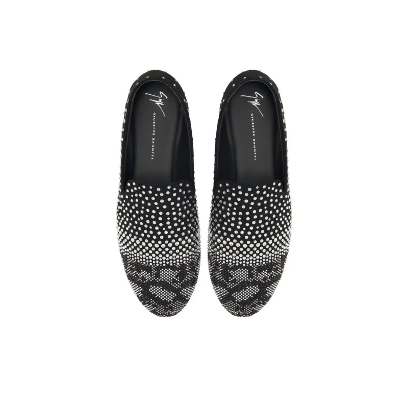 Giuseppe Zanotti Marthin Crystal embellished Loafers-3