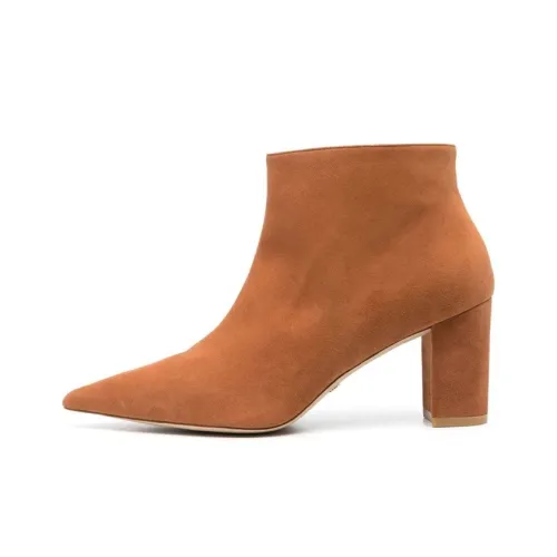 stuart weitzman Stuart 75mm Zip Ankle Boots