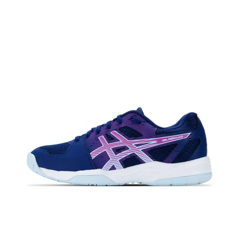 Asics Gel-Rebound Gel-Rebound Cushioning Anti-Slip And Wear-Resistant Low-Top Tennis Shoes Women's Blue Purple-0