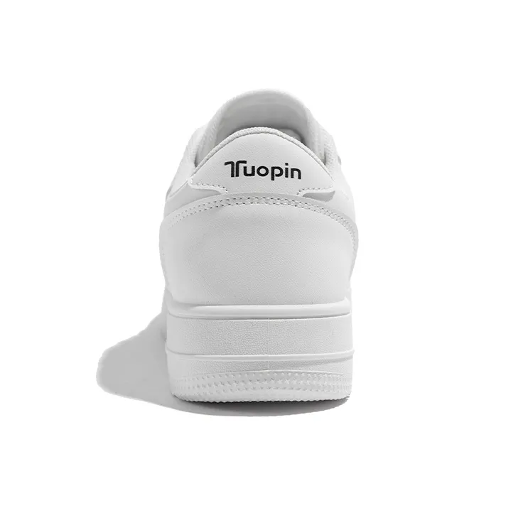 TUOPIN Cheese Milk Ice Slip-Resistant Water-Resistant Lightweight Breathable Low-Top Skateboard Shoes Milk White-2