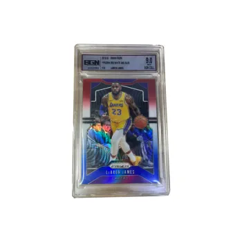 PANINI 2018 2019 Season Prizm Collection Tricolor Fold Lakers First Year BGN9 LeBron James Graded Cards 1 Pc