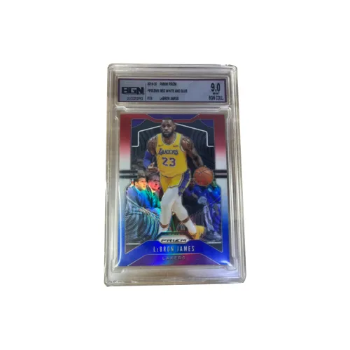 PANINI 2018 2019 Season Prizm Collection Tricolor Fold Lakers First Year BGN9 LeBron James Graded Cards 1 Pc