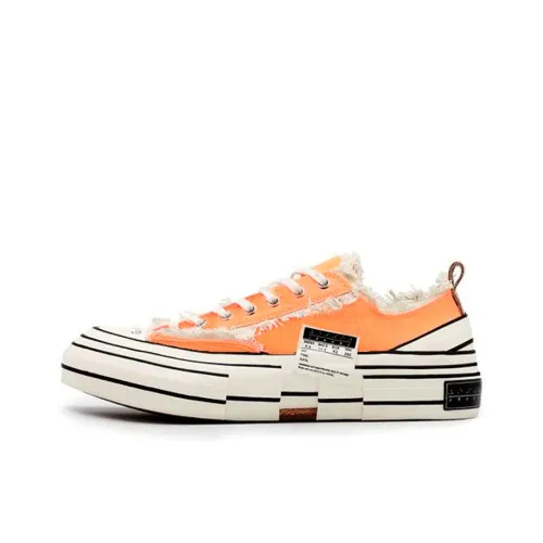 XVESSEL Skateboard Shoes Unisex Low-Top Orange