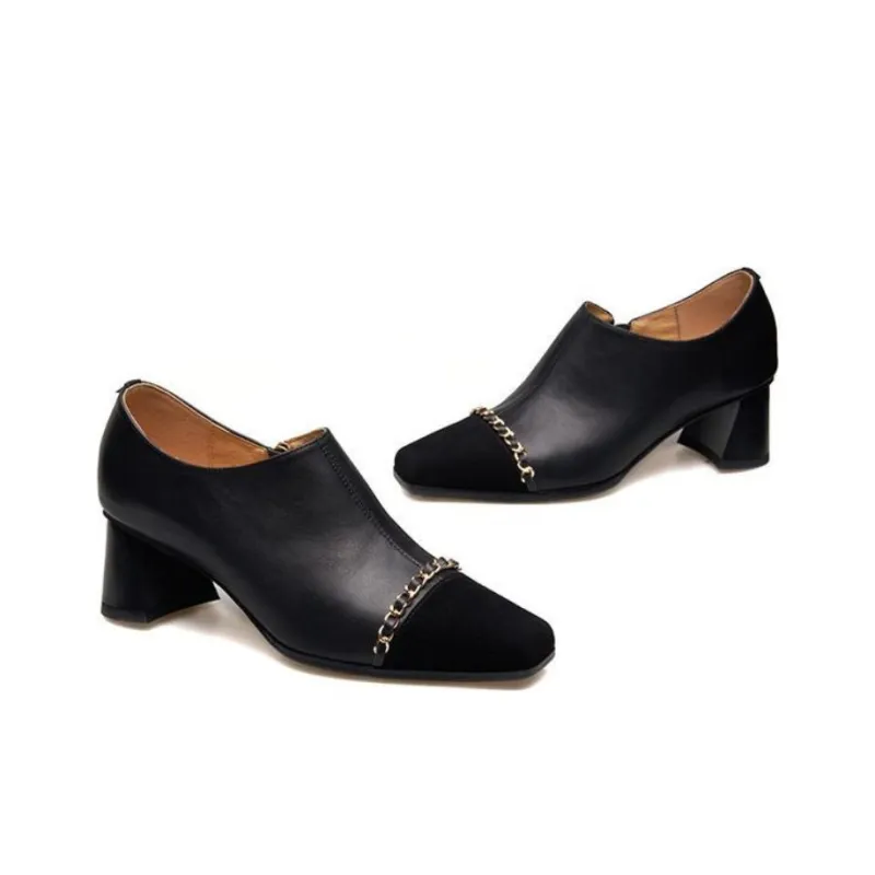 F·LOVES·f Loafers 3cm Women's Black-1