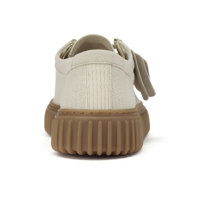 Clarks Cushioning Low Top Casual Shoes Men's White-2