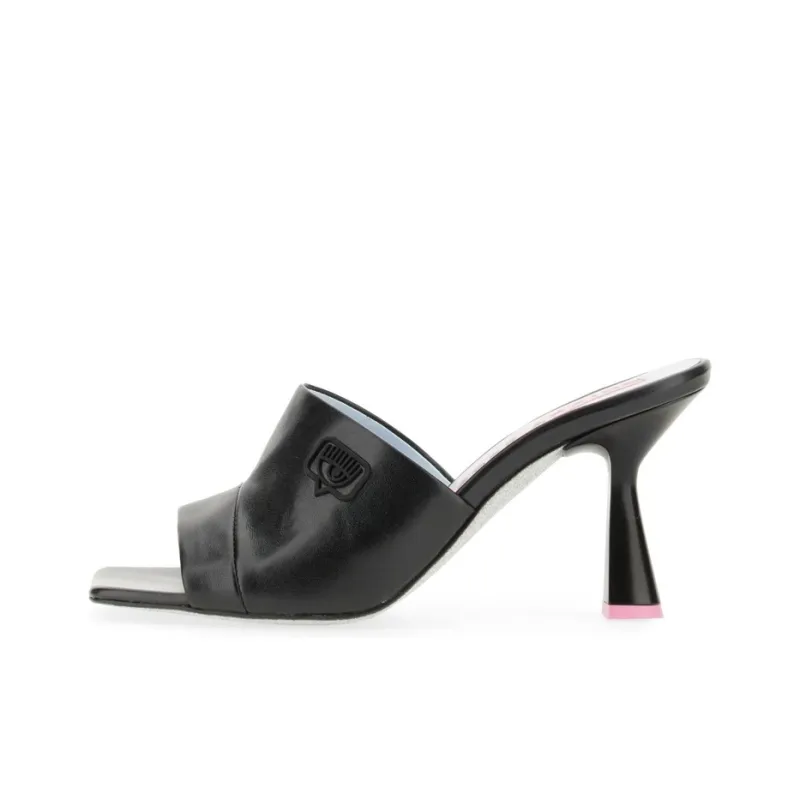 CHIARA FERRAGNI Stylish Sandals 8.5cm Women's Black-0