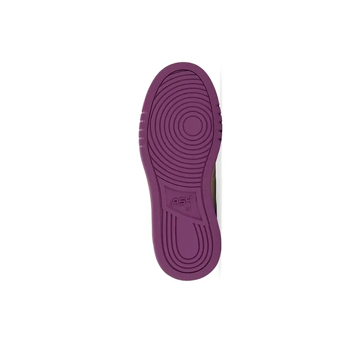 ASH BLAKE Collection Low Top Skateboard Shoes Women's White Purple-4