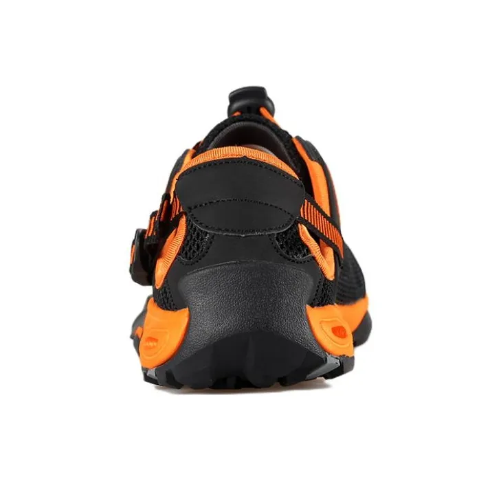 HUMTTO Slip Resistant, Abrasion Resistant, Cushioning, Quick Dry Low Top Outdoor Shoes Black-3