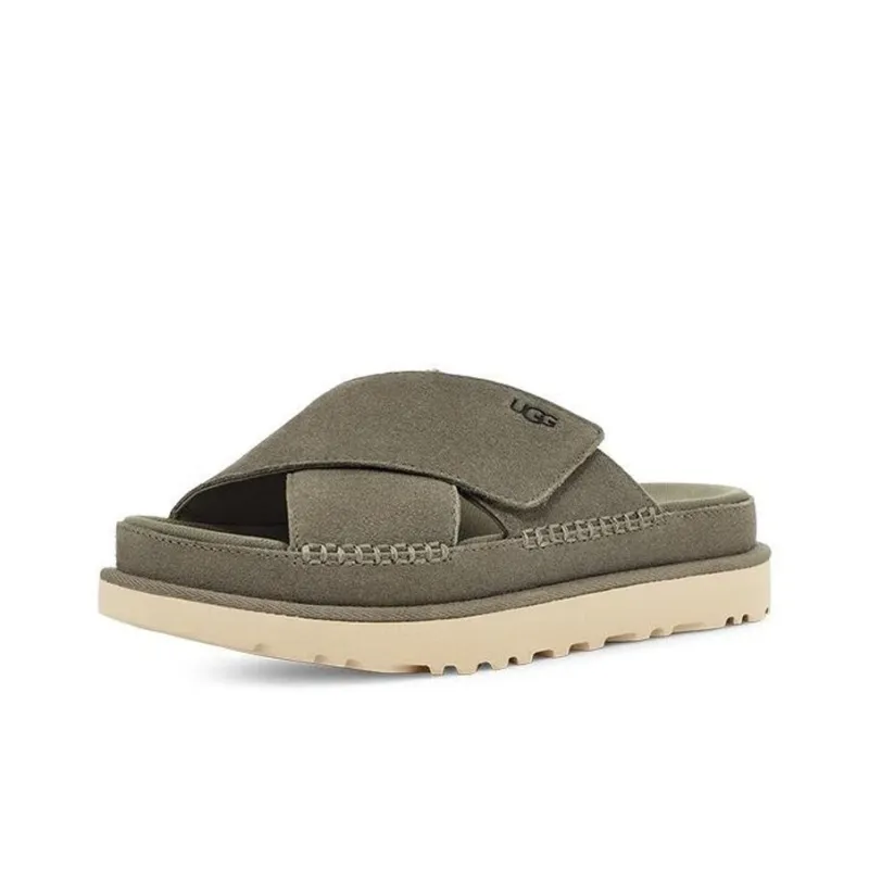 UGG EVA Slide Slippers Women's Moss Green-0