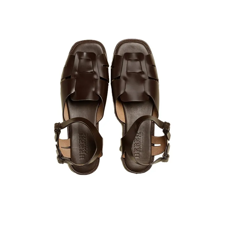 Hereu Roca Strap Sandals Women's Brown-3