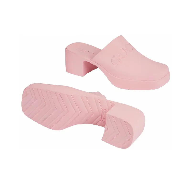 GUCCI Slip On Sandal Pink Women's-4