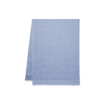 FERRAGAMO Cotton Shawls Men's Blue