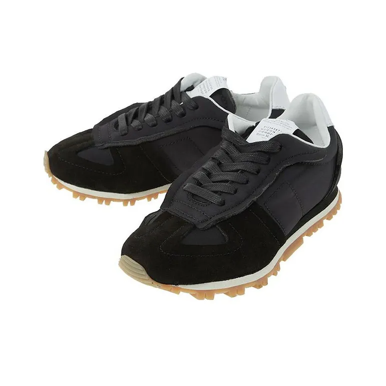 Maison Margiela Cushioning Slip Resistant Low Top Casual Shoes Women's Black-1