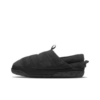THE NORTH FACE Nuptse Corduroy Anti Slip Wear Resistant Low Top Outdoor Shoes Men's Black