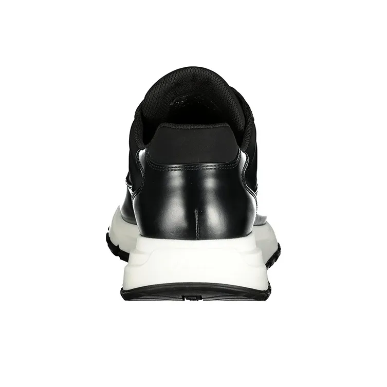 PRADA Cushioning Low Top Sports Casual Shoes Men's Black-3