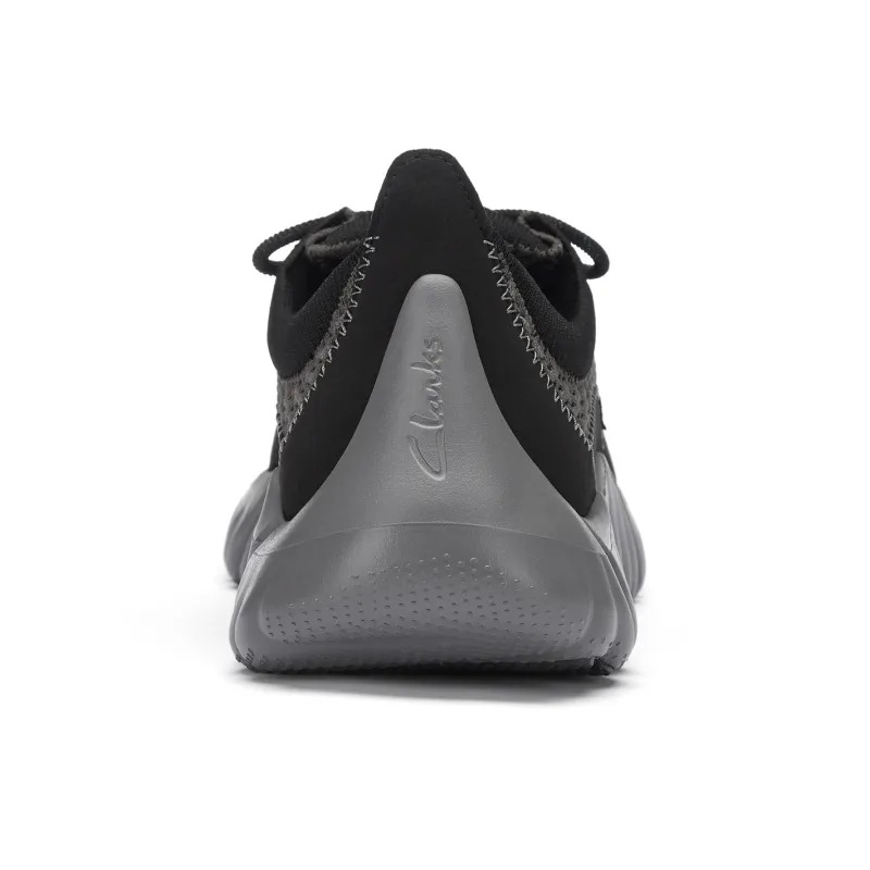 Clarks Breathable Low Top Casual Shoes Men's Black-2