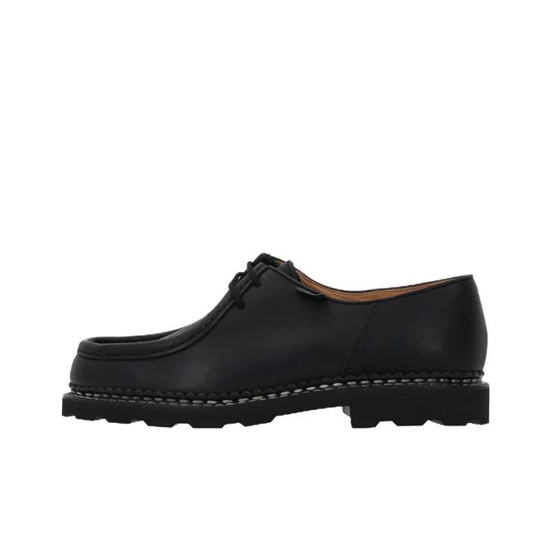 Paraboot Michael Round Toe Lace Up Shoes-0