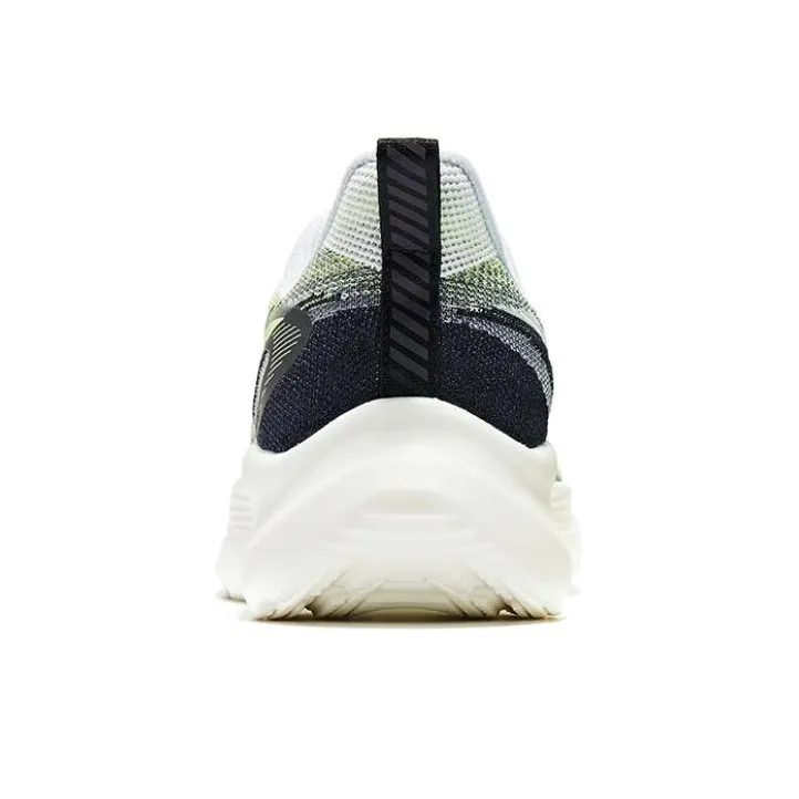 Erke N17 Force Neutralization Phantom Low Top Running Shoes Men's White Green-4