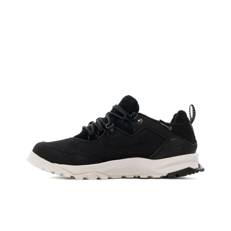 Timberland Cushioning Anti-Slip And Wear-Resistant Low-Top Outdoor Shoes Women's Black White-0
