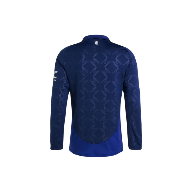 Adidas Free Shipping With AdiClub Manchester United 24/25 Long Sleeve Away Jersey-1