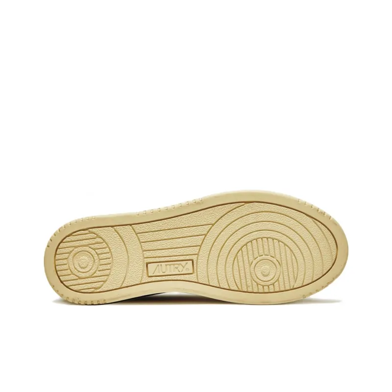 AUTRY Dallas Low Nubuck Goatskin 'White Pink' Women's-4