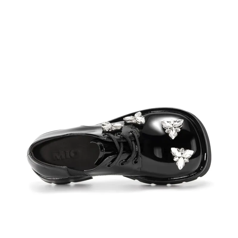 MIO Casual Single Shoes 6.5cm Women's Black-4