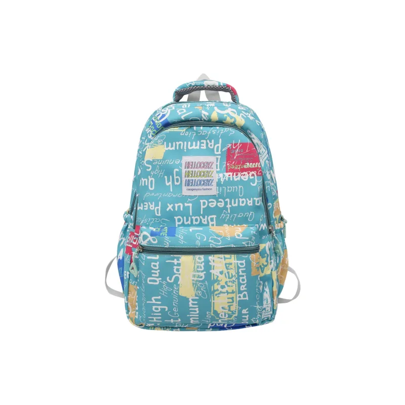 BAODIDAISHU Nylon Backpack Regular Unisex Multicolor-7