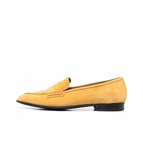 BALLY Low-heel Suede Loafers