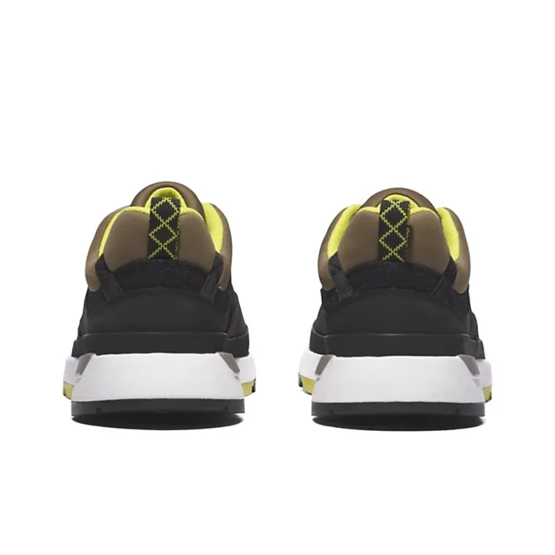 Timberland Euro Trekker Low Trainer Durable Breathable Low-Top Sports Casual Shoes Black Yellow-5