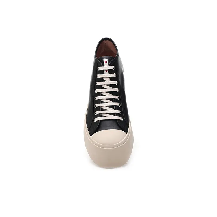MARNI Stylish Skateboarding Shoes Women's Black-3