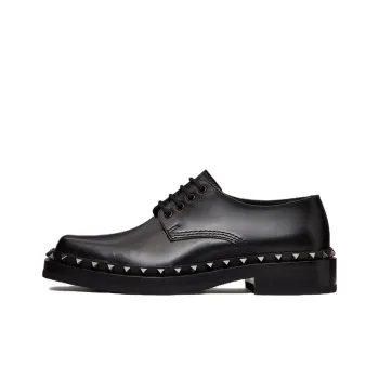 Valentino Garavani M Way Rockstud Slip On Derby Shoes