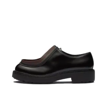 PRADA Opaque Brushed leather Lace up Shoes