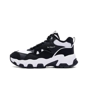 361° Abrasion Resistant Thermal Low Top Sports Casual Shoes Women's Black White