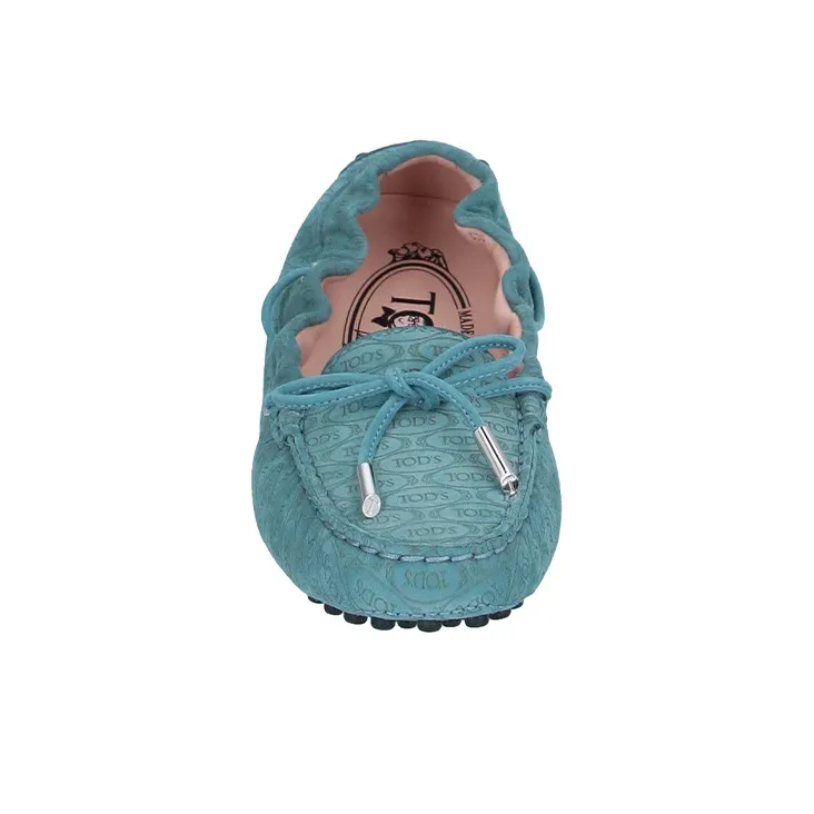 TOD'S Beanie Shoes Women's Blue-4
